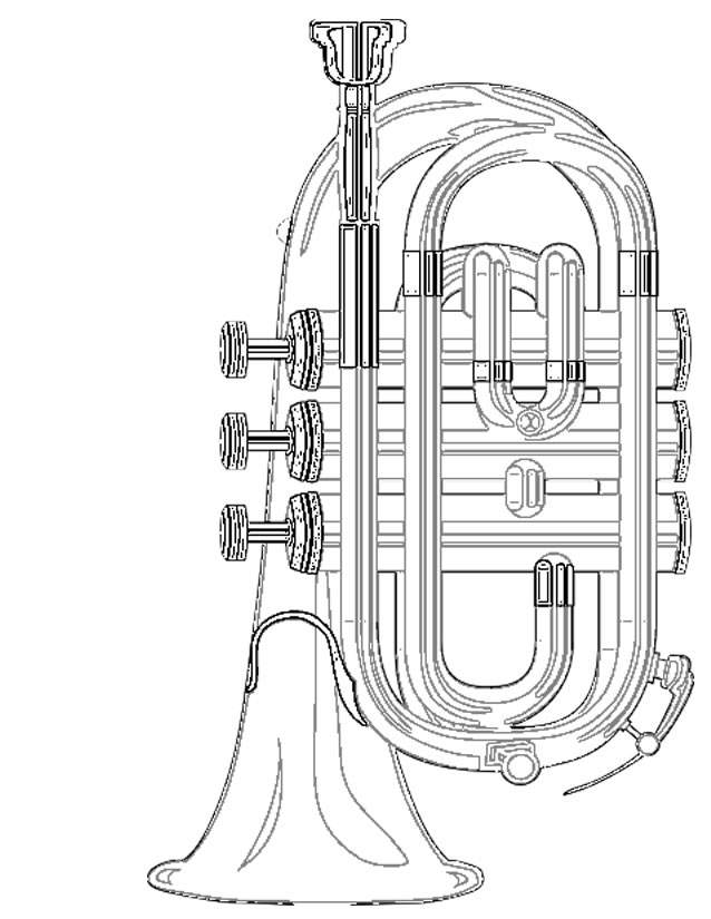 Página para colorir: Instrumentos musicais (Objetos) #167282 - Páginas para Colorir Imprimíveis Gratuitamente