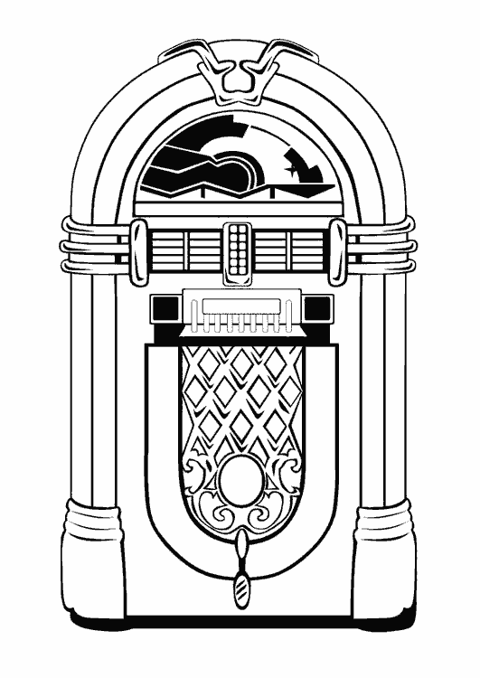 Página para colorir: Instrumentos musicais (Objetos) #167294 - Páginas para Colorir Imprimíveis Gratuitamente