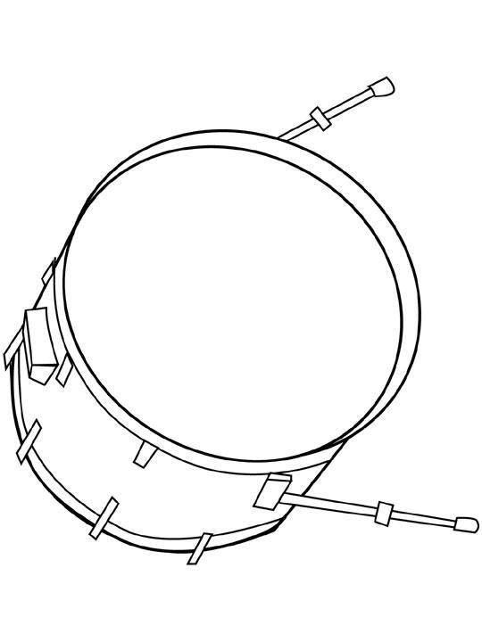 Página para colorir: Instrumentos musicais (Objetos) #167347 - Páginas para Colorir Imprimíveis Gratuitamente