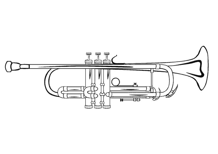 Página para colorir: Instrumentos musicais (Objetos) #167369 - Páginas para Colorir Imprimíveis Gratuitamente