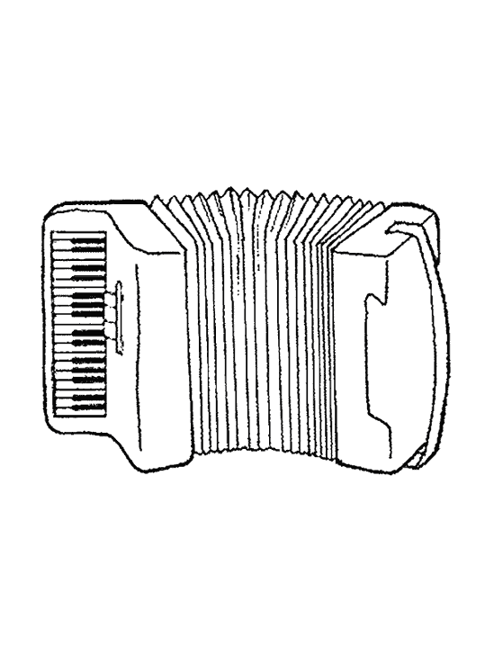 Página para colorir: Instrumentos musicais (Objetos) #167377 - Páginas para Colorir Imprimíveis Gratuitamente