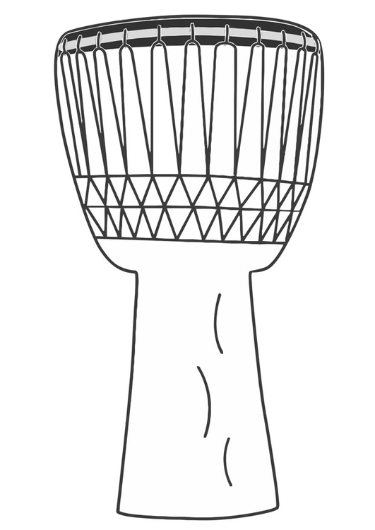 Página para colorir: Instrumentos musicais (Objetos) #167405 - Páginas para Colorir Imprimíveis Gratuitamente