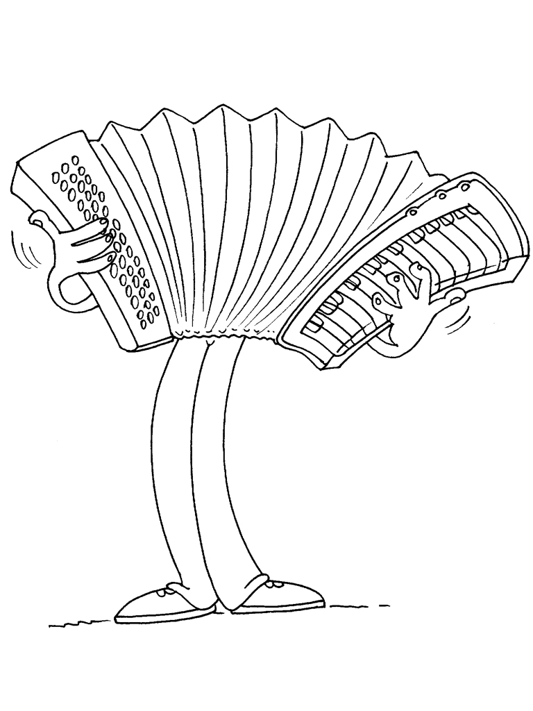 Página para colorir: Instrumentos musicais (Objetos) #167408 - Páginas para Colorir Imprimíveis Gratuitamente