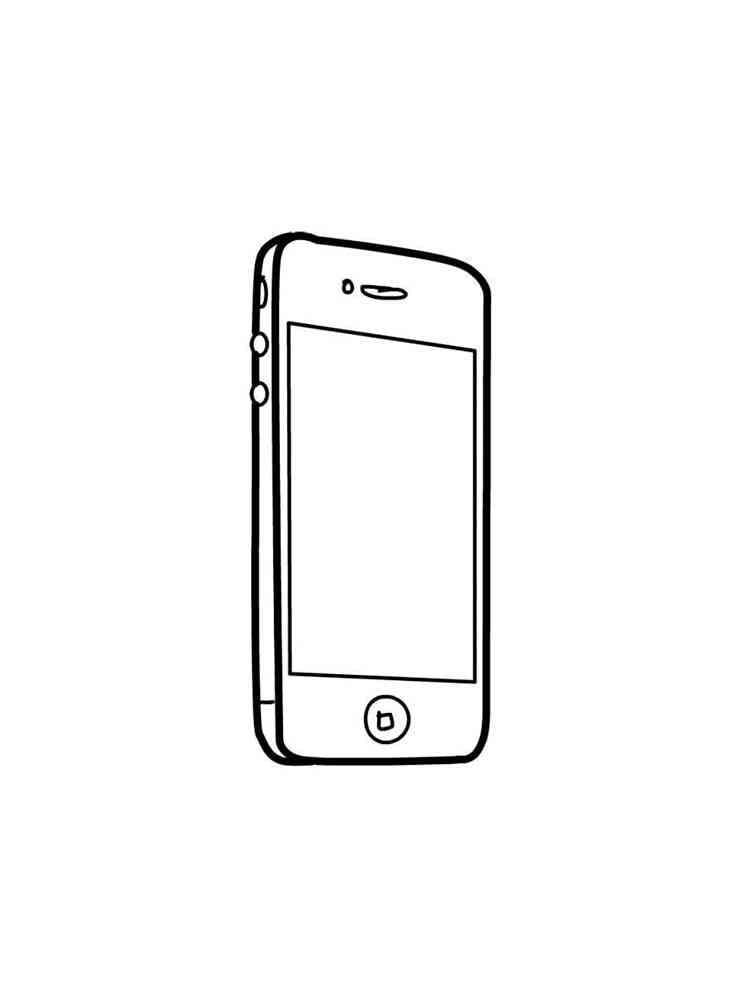 Desenho gratuito iPhone e iPad #191809 da colecao Objetos para imprimir