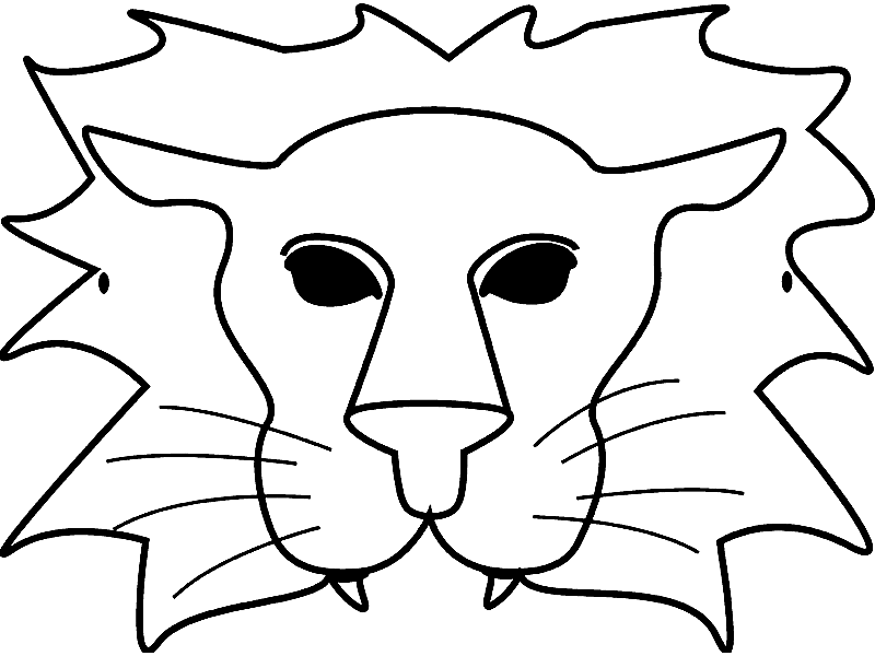Desenho gratuito Máscara #120547 da colecao Objetos para imprimir