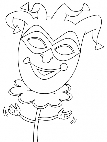 Desenho gratuito Máscara #120549 da colecao Objetos para imprimir