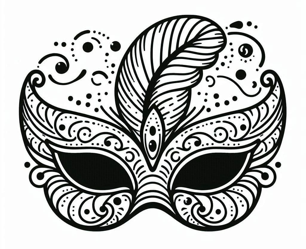 Desenho gratuito Máscara de Carnaval #216544 da colecao Objetos para imprimir Desenho gratuito Máscara de Carnaval #216544 da colecao Objetos para imprimir