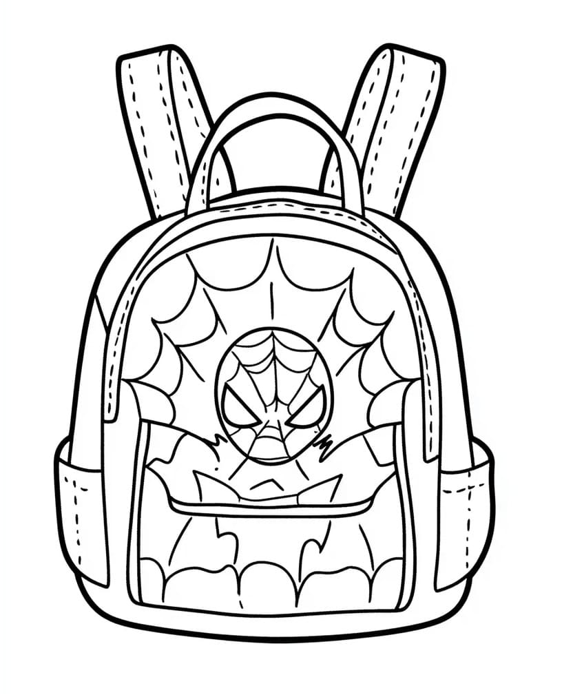 Desenho gratuito Mochila Escolar #220470 da colecao Objetos para imprimir