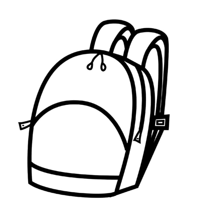 Desenho gratuito Mochila Escolar #220471 da colecao Objetos para imprimir