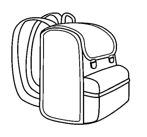 Desenho gratuito Mochila Escolar #220480 da colecao Objetos para imprimir