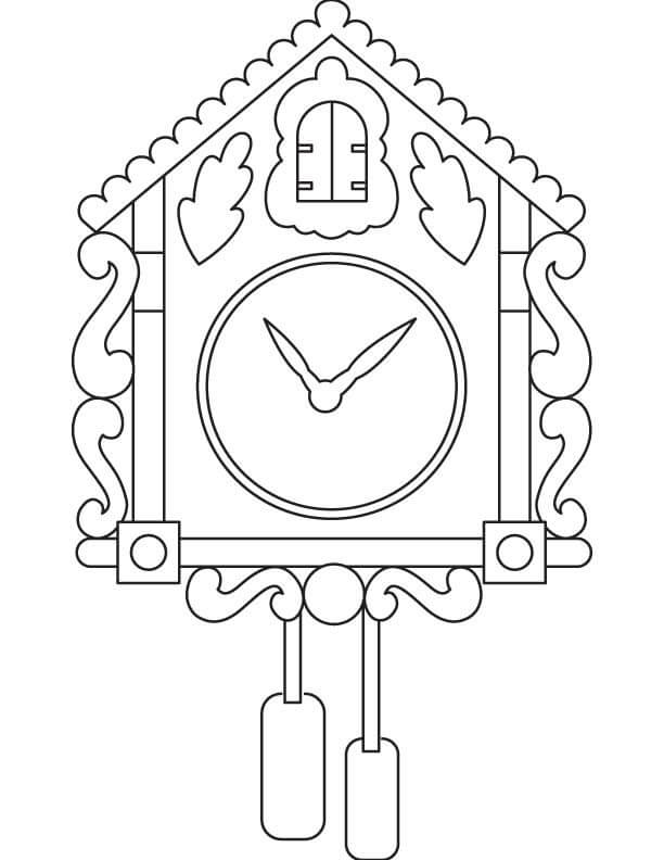 Desenho gratuito Relógio #172812 da colecao Objetos para imprimir