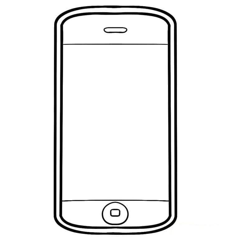 Desenho gratuito Telefone #192599 da colecao Objetos para imprimir