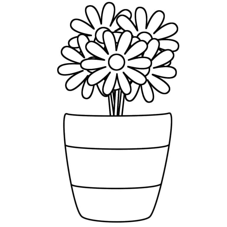 Desenho gratuito Vaso de Flores #221256 da colecao Objetos para imprimir