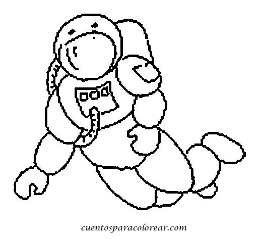Página para colorir: Astronauta (Ofícios e Profissões) #87602 - Páginas para Colorir Imprimíveis Gratuitamente