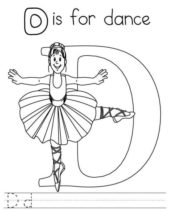 Página para colorir: dançarina / dançarina (Ofícios e Profissões) #92315 - Páginas para Colorir Imprimíveis Gratuitamente