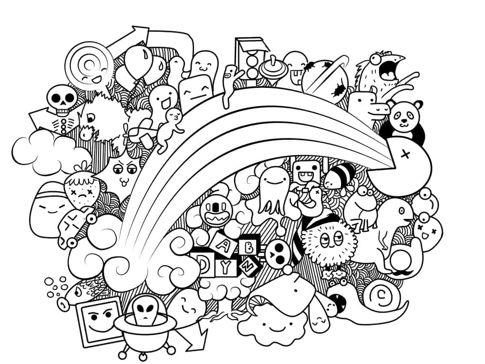 Desenho gratuito Arte Doodle #190865 da colecao Outros para imprimir