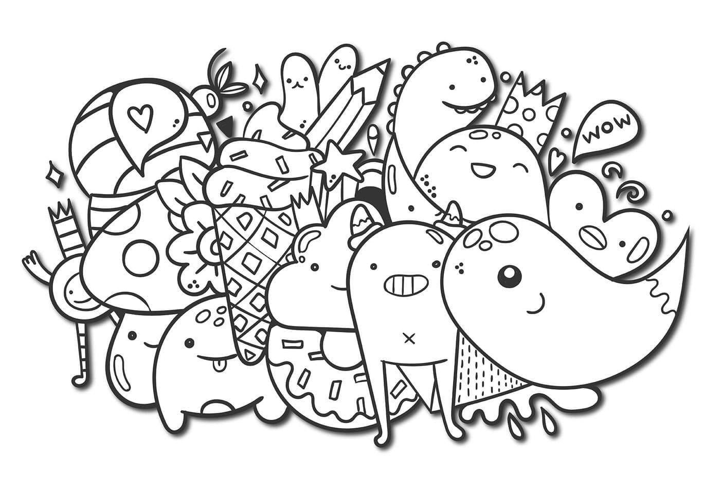 Desenho gratuito Arte Doodle #190866 da colecao Outros para imprimir