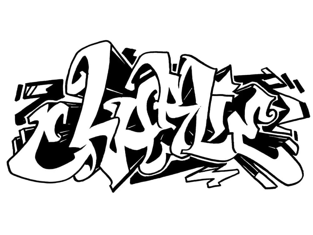Desenho gratuito Graffiti #192203 da colecao Outros para imprimir