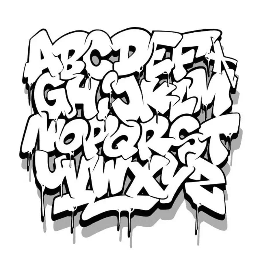 Desenho gratuito Graffiti #192209 da colecao Outros para imprimir