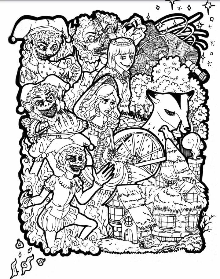 Desenho gratuito Horror e Scary #181158 da colecao Outros para imprimir