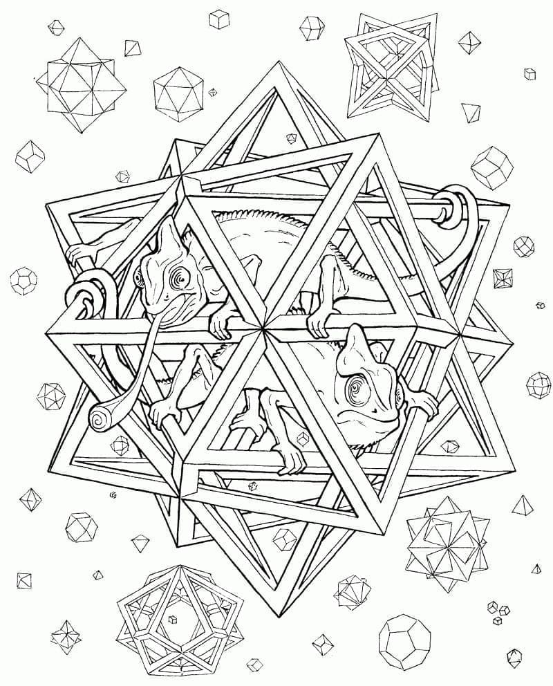 Desenho gratuito Psicodélico #210018 da colecao Outros para imprimir