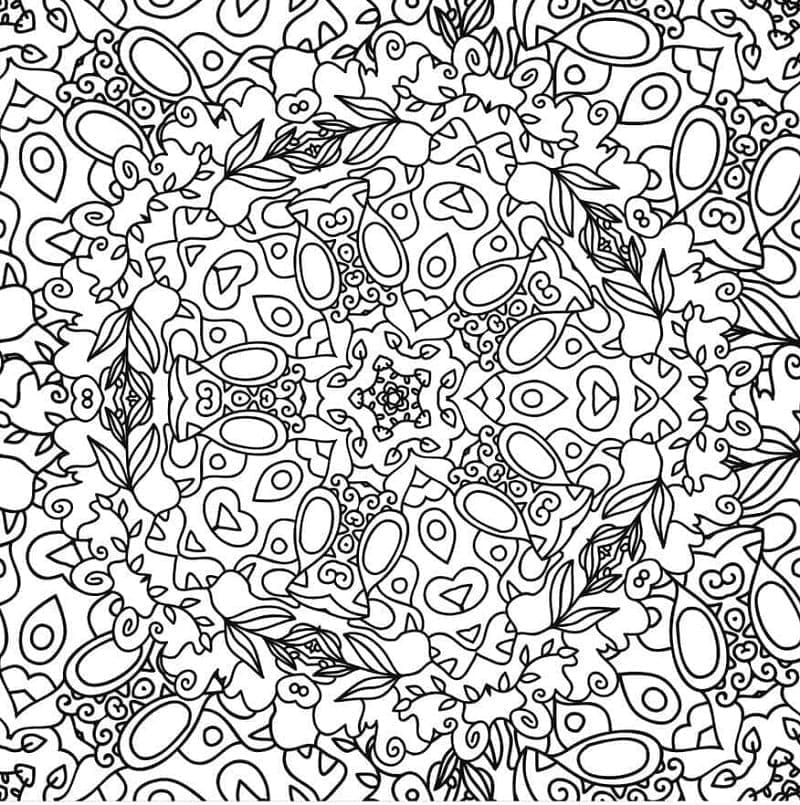 Página para colorir: Psicodélico (Outros) #210024 - Páginas para Colorir Imprimíveis Gratuitamente