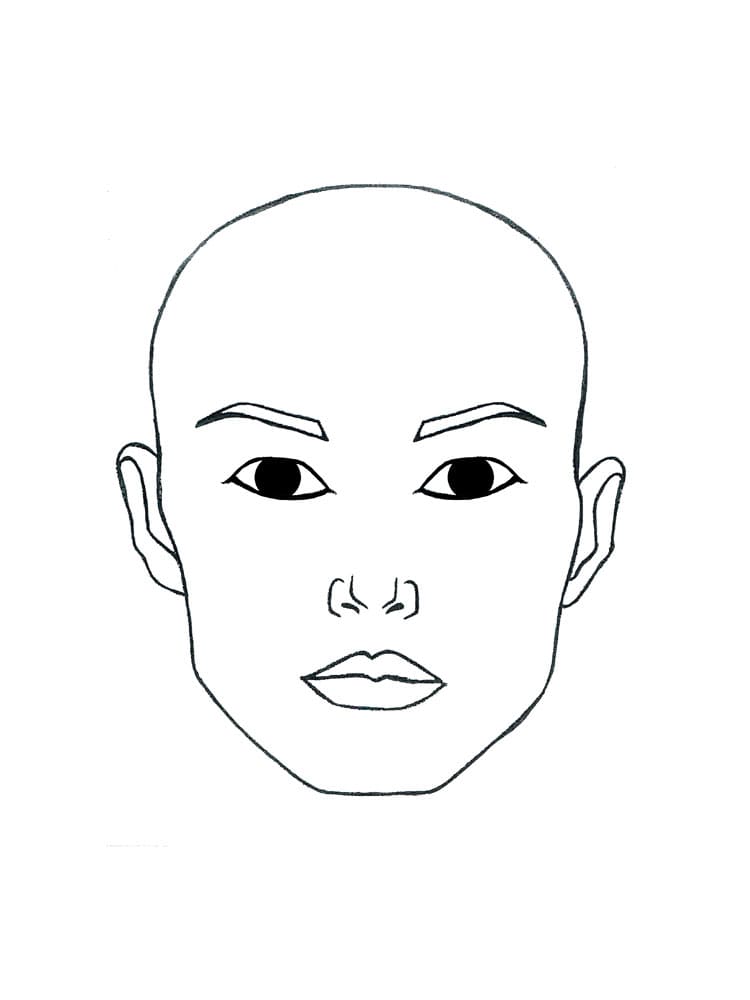 Desenho de Rosto #212013 para colorir, da coleção Outros, imprimível grátis
