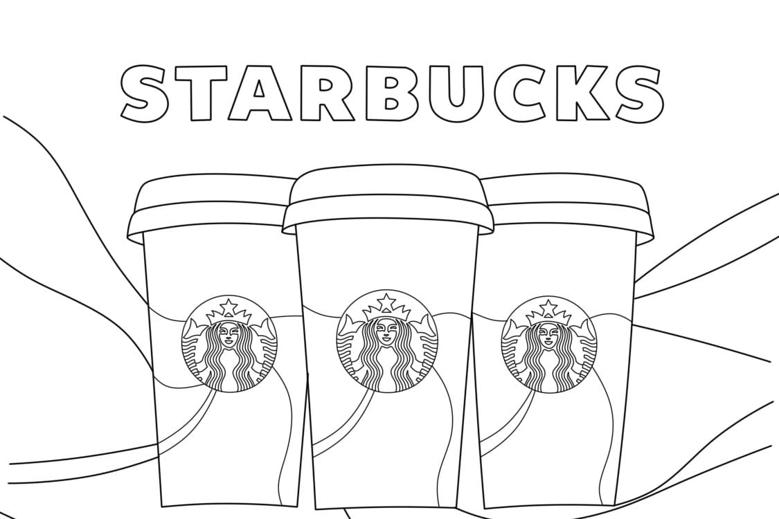 Desenho gratuito Starbucks #213912 da colecao Outros para imprimir