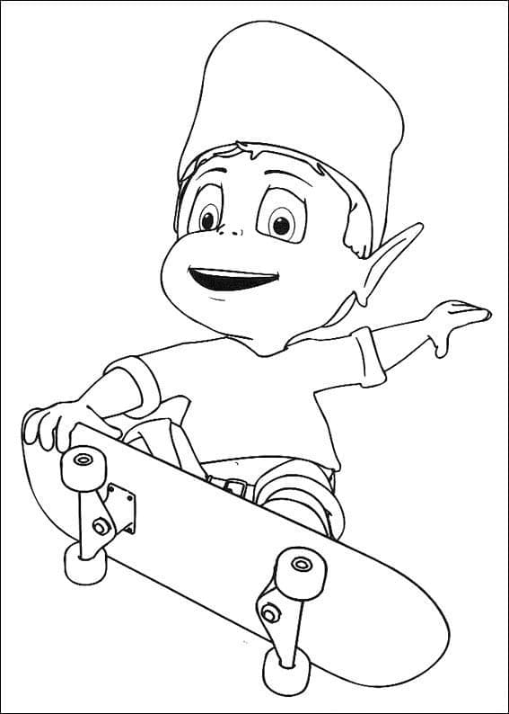 Desenho gratuito Adiboo #206093 da colecao Personagens de Desenhos Animados para imprimir