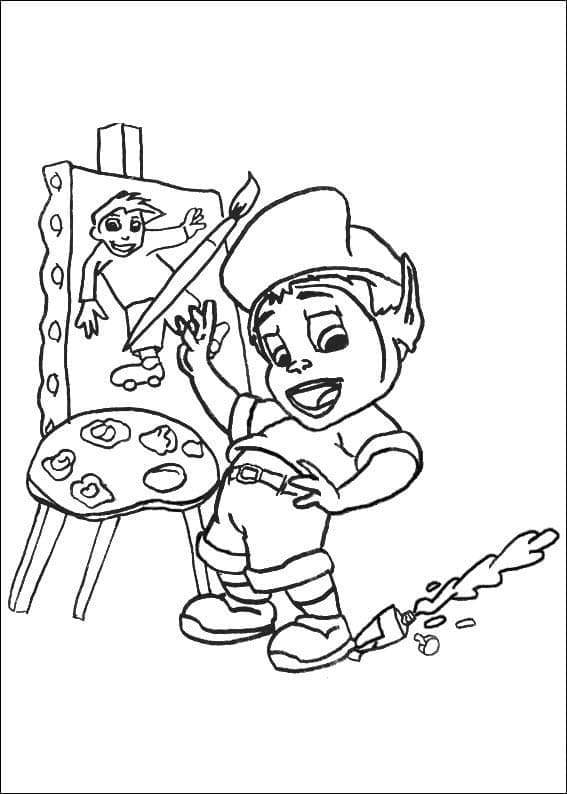 Desenho gratuito Adiboo #206097 da colecao Personagens de Desenhos Animados para imprimir