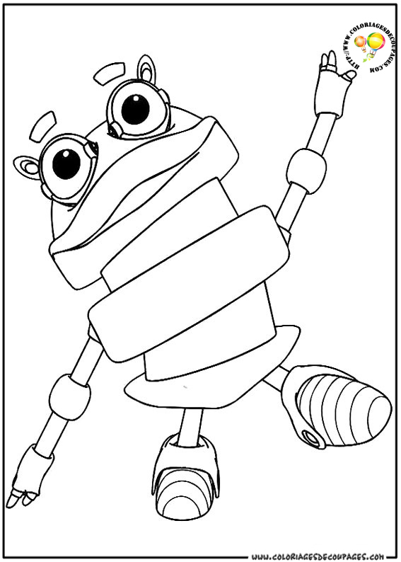 Desenho gratuito Adiboo #23614 da colecao Personagens de Desenhos Animados para imprimir