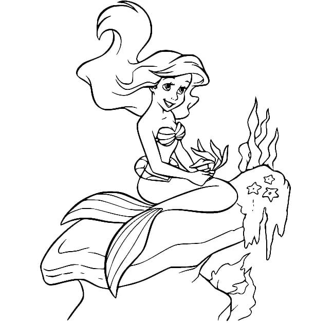 Desenho gratuito Ariel #178424 da colecao Personagens de Desenhos Animados para imprimir