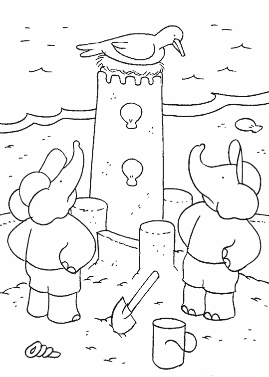 Desenho gratuito Babar #28013 da colecao Personagens de Desenhos Animados para imprimir Desenho gratuito Babar #28013 da colecao Personagens de Desenhos Animados para imprimir