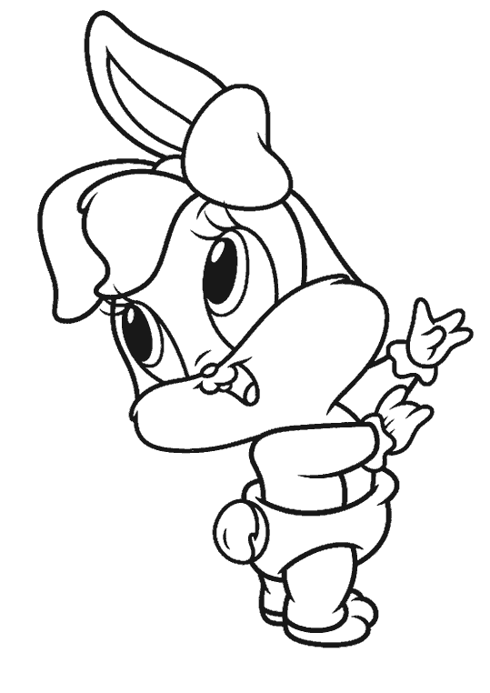 Página para colorir: Baby Looney Tunes (Personagens de Desenhos Animados) #26532 - Páginas para Colorir Imprimíveis Gratuitamente