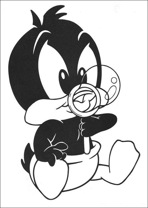 Desenho gratuito Baby Looney Tunes #26545 da colecao Personagens de Desenhos Animados para imprimir