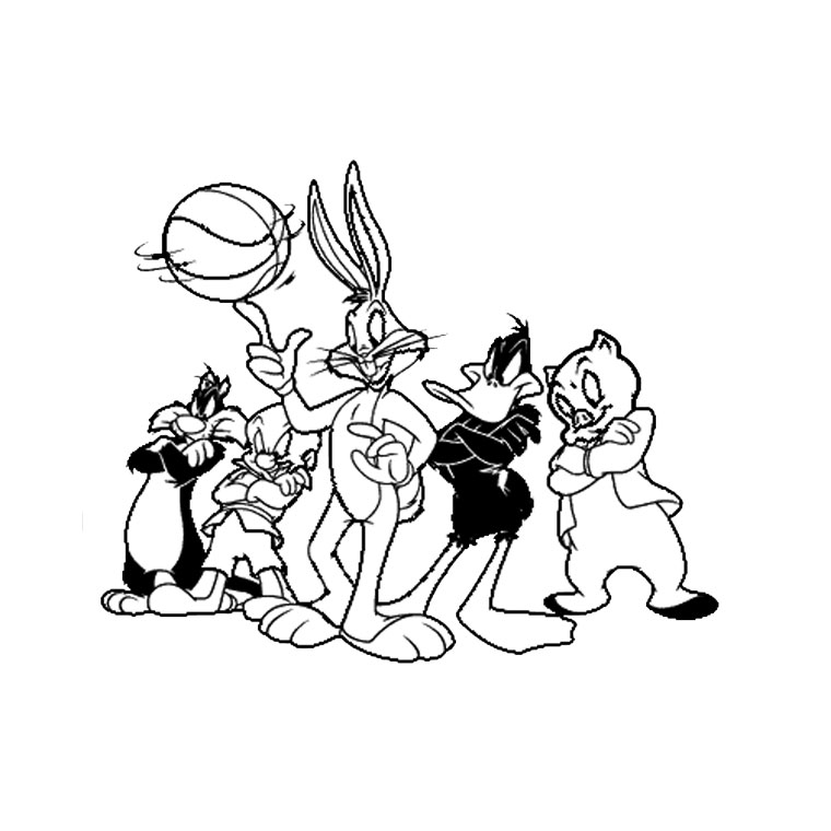 Página para colorir: Baby Looney Tunes (Personagens de Desenhos Animados) #26622 - Páginas para Colorir Imprimíveis Gratuitamente
