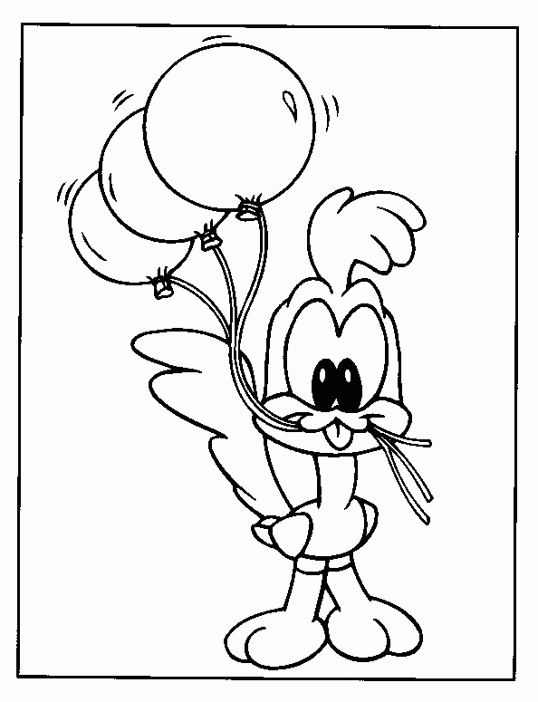 Página para colorir: Baby Looney Tunes (Personagens de Desenhos Animados) #26677 - Páginas para Colorir Imprimíveis Gratuitamente