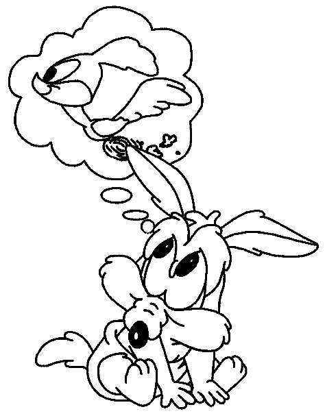 Página para colorir: Baby Looney Tunes (Personagens de Desenhos Animados) #26680 - Páginas para Colorir Imprimíveis Gratuitamente