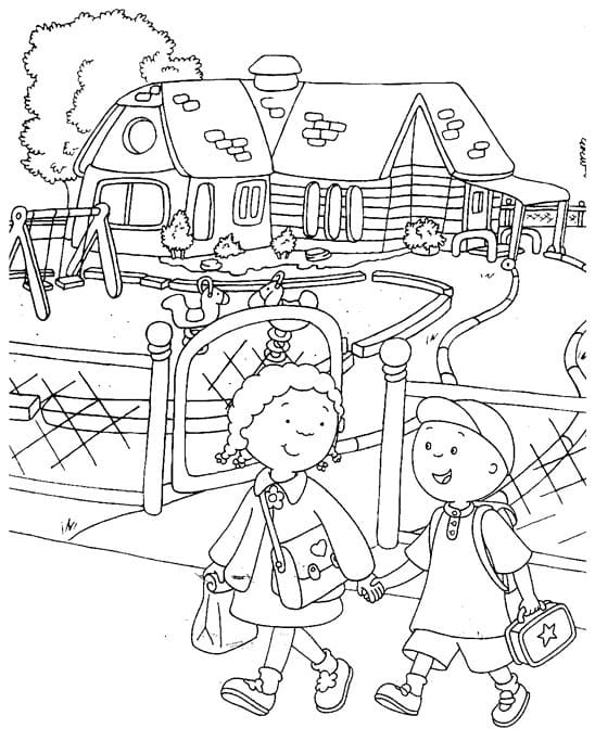 Desenho gratuito Caillou #178518 da colecao Personagens de Desenhos Animados para imprimir