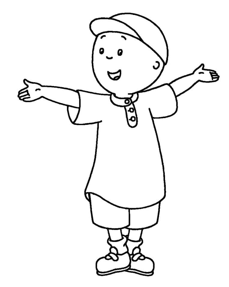 Desenho gratuito Caillou #178525 da colecao Personagens de Desenhos Animados para imprimir