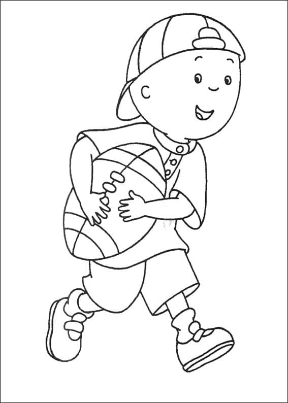 Desenho gratuito Caillou #178536 da colecao Personagens de Desenhos Animados para imprimir