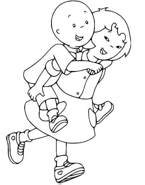Desenho gratuito Caillou #215156 da colecao Personagens de Desenhos Animados para imprimir