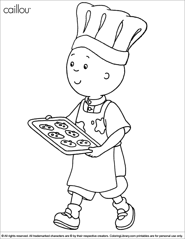 Desenho gratuito Caillou #36188 da colecao Personagens de Desenhos Animados para imprimir