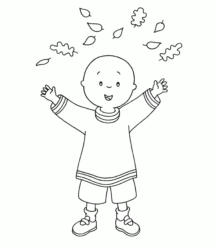 Desenho gratuito Caillou #36214 da colecao Personagens de Desenhos Animados para imprimir