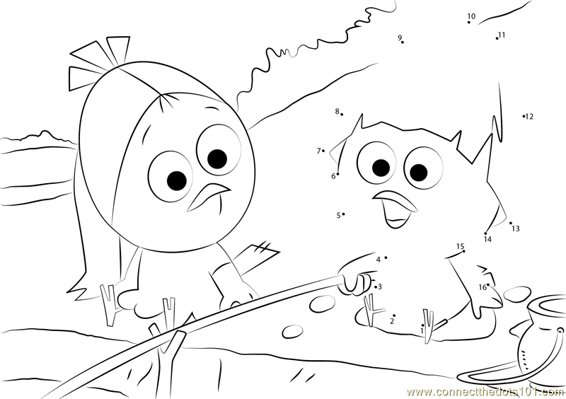 Desenho gratuito Calimero #36033 da colecao Personagens de Desenhos Animados para imprimir