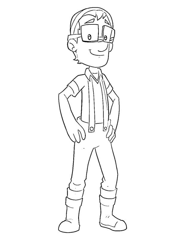 Desenho de Captain Turbot #181785 para colorir, da coleção Personagens de Desenhos Animados, imprimível grátis Desenho de Captain Turbot #181785 para colorir, da coleção Personagens de Desenhos Animados, imprimível grátis