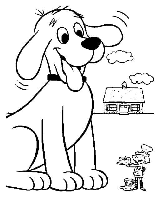 Desenho gratuito Clifford #197916 da colecao Personagens de Desenhos Animados para imprimir
