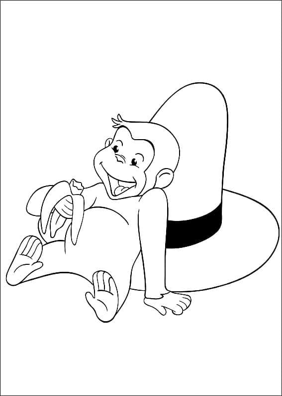 Página para colorir: Curious George (Personagens de Desenhos Animados) #211195 - Páginas para Colorir Imprimíveis Gratuitamente