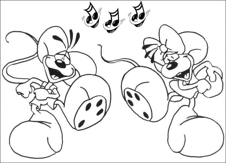 Página para colorir: Diddl (Personagens de Desenhos Animados) #201702 - Páginas para Colorir Imprimíveis Gratuitamente