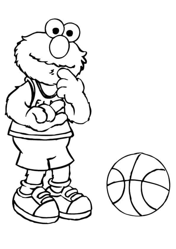 Imagem para colorir de Elmo #203542 da nossa coleção Personagens de Desenhos Animados, fácil de imprimir Imagem para colorir de Elmo #203542 da nossa coleção Personagens de Desenhos Animados, fácil de imprimir
